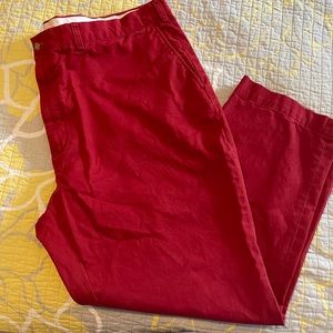 Polo Pants Mens Size 46B X 30 Red